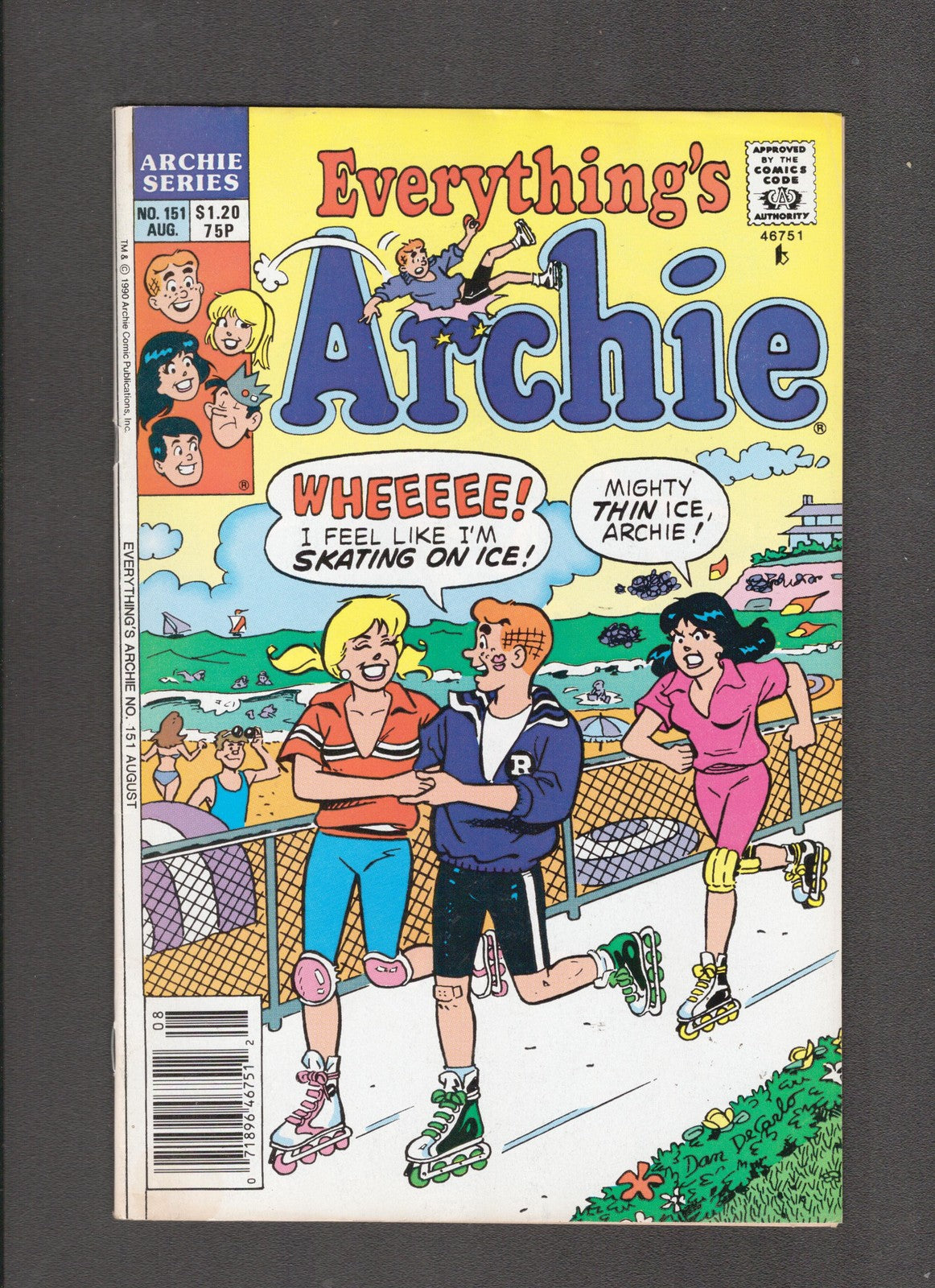 Everything's Archie #151 (1991) Rollerblading Archie Comics