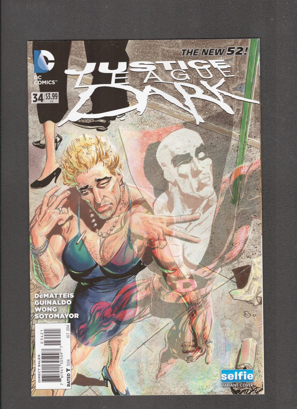 Justice League Dark #34B (2014) Kyle Baker Selfie Variant DC Comics
