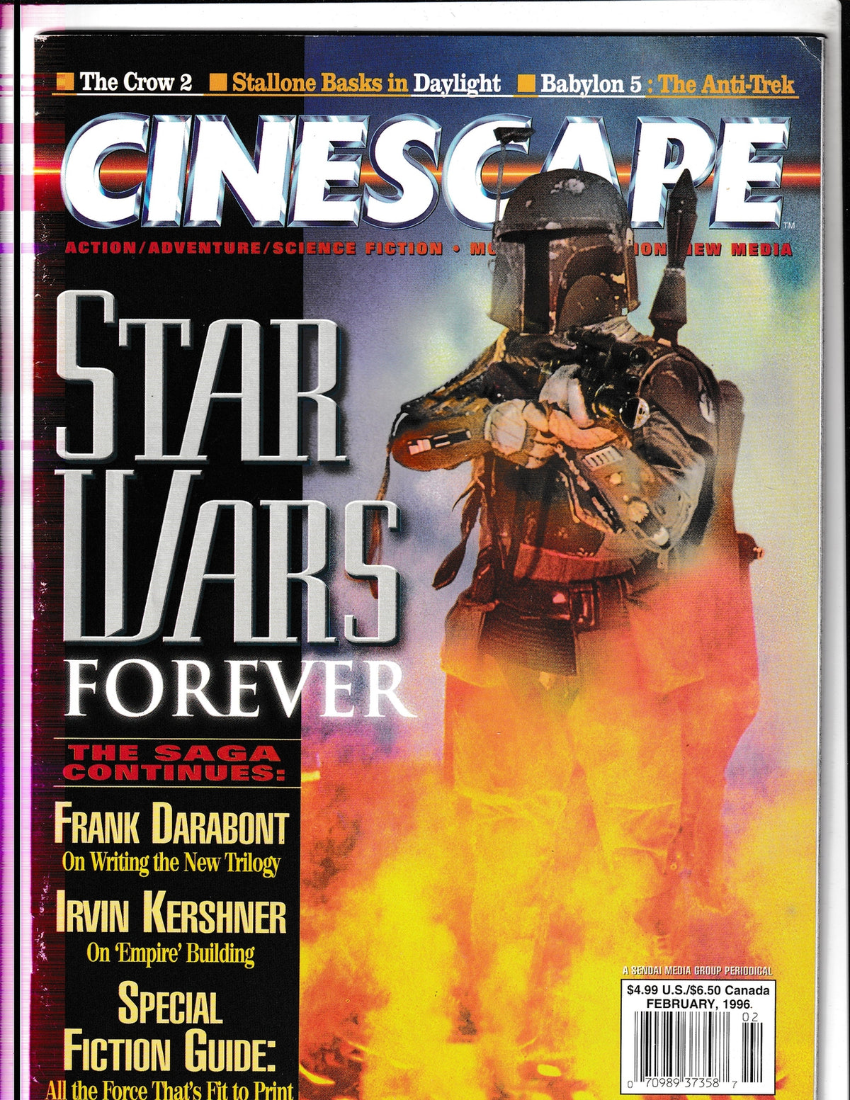 Cinescape #NN (1996) Star Wars - The Crow 2 MVP Media Comics