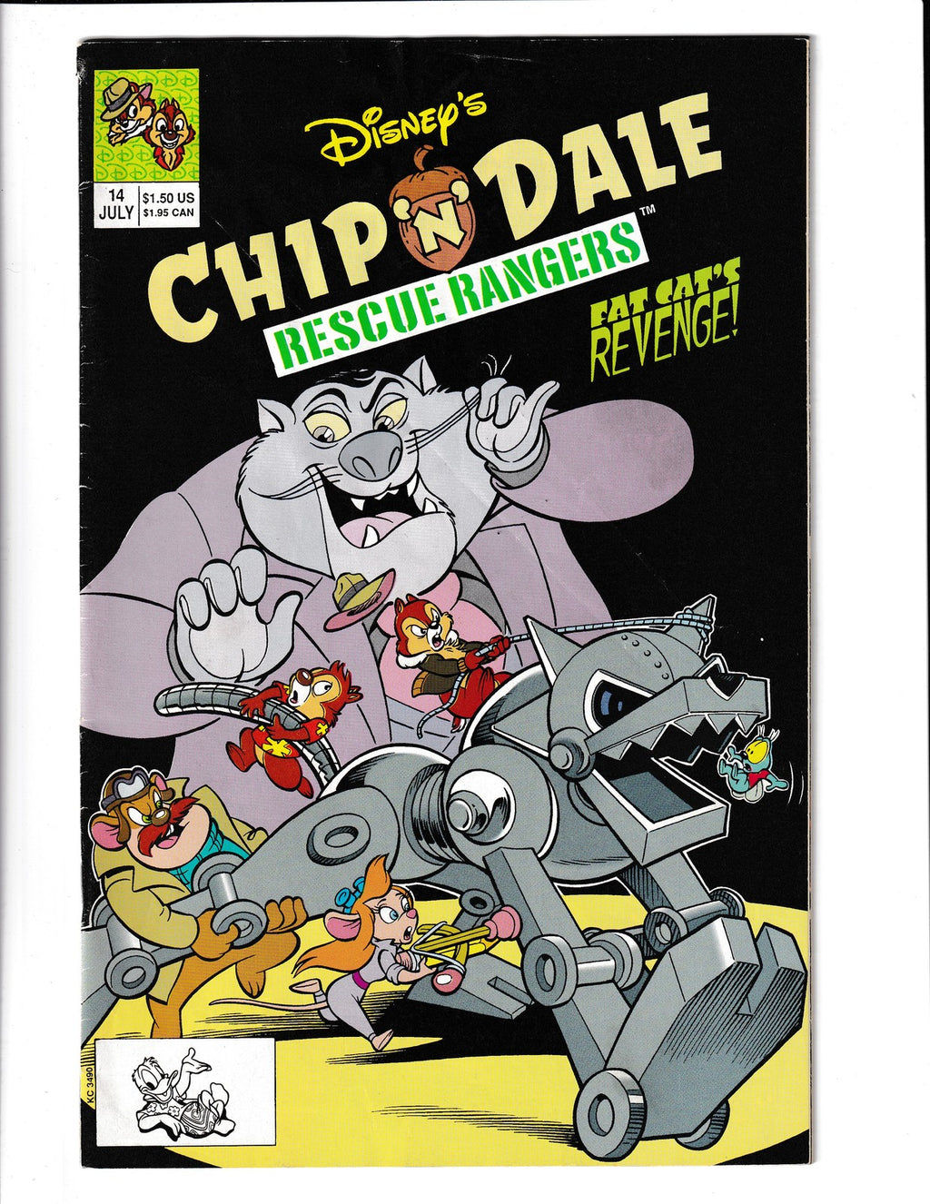 Chip 'n' Dale: Rescue Rangers #14 (1991) Disney Comics