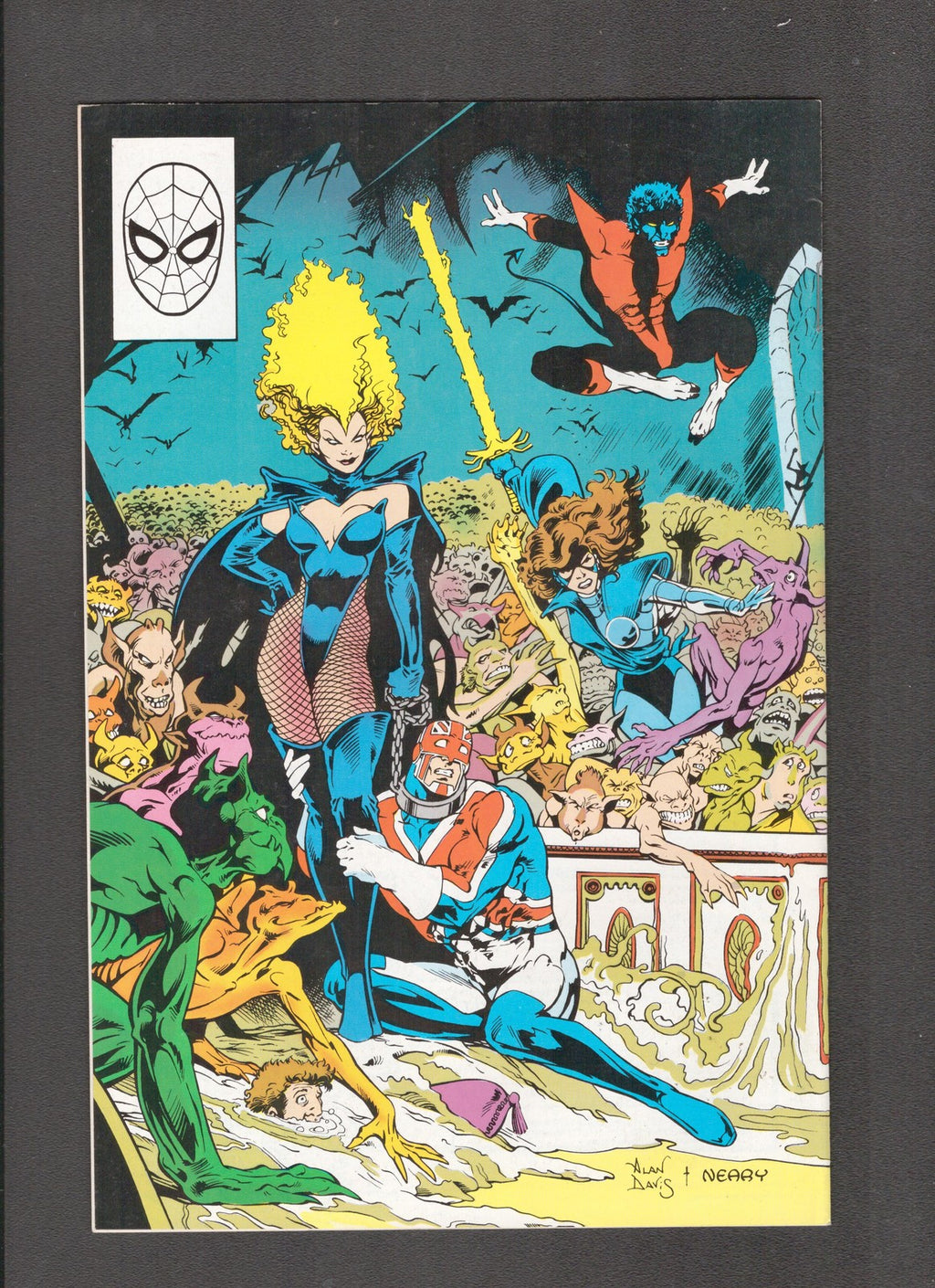 Excalibur #7 (1989) Alan Davis, Chris Claremont Marvel Comics