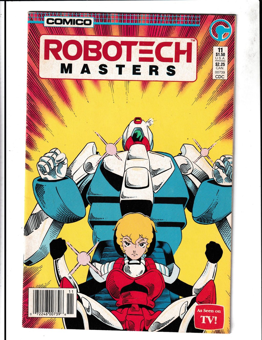 Robotech: Masters #11 (1986) Comico Comics