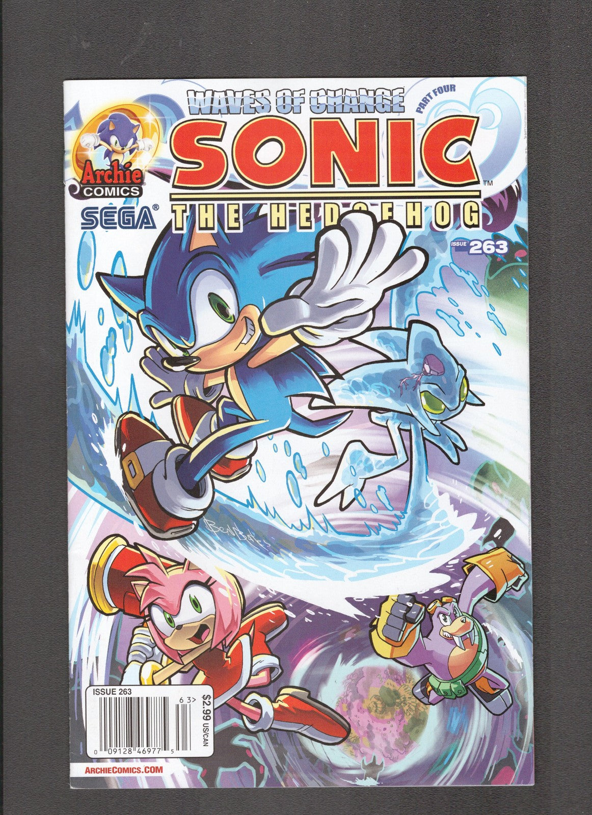 Sonic the Hedgehog #263 (2014) LOW PRINT RUN Archie Comics