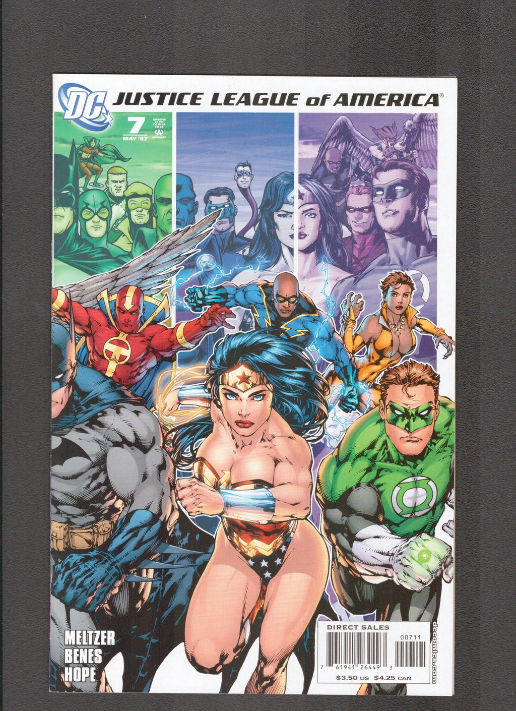 Justice League of America #7 (2007) Ed Benes Variant Cover DC Comics