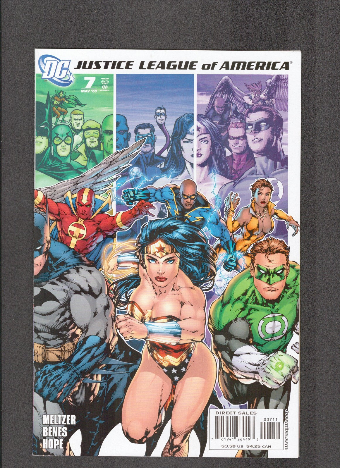 Justice League of America #7 (2007) Ed Benes Variant Cover DC Comics