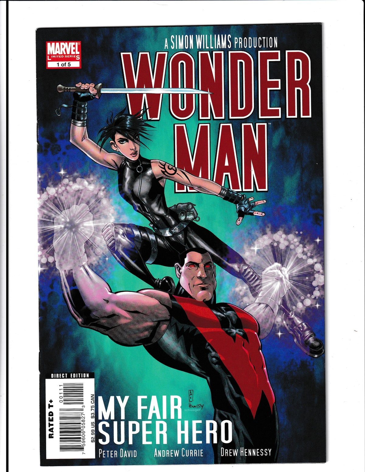 Wonder Man #1 (2007) Marvel Comics SKU:137