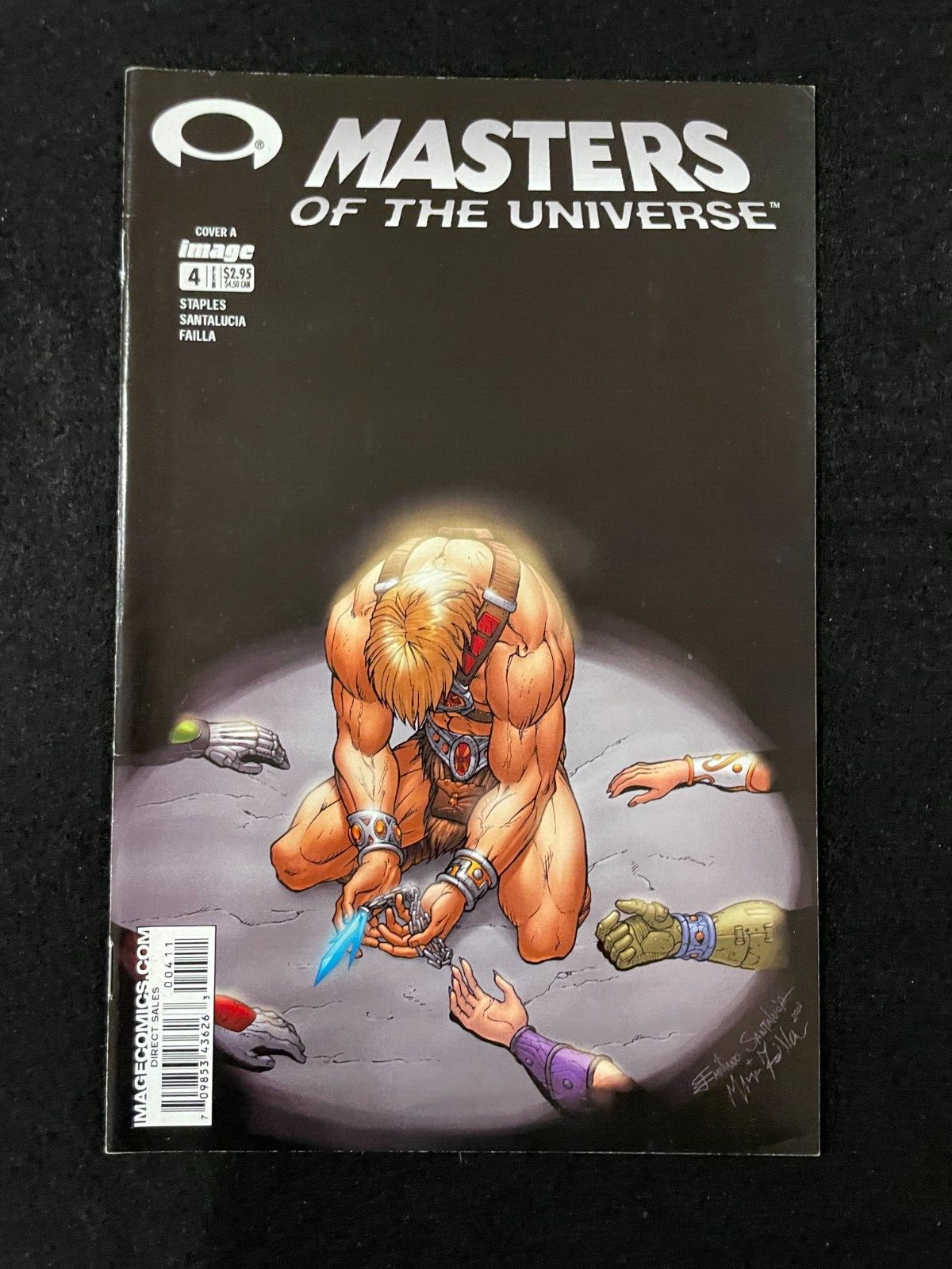 Masters of the Universe -  Set of 4 #1-4 (2 is a variant) (2002/03) Image Comics