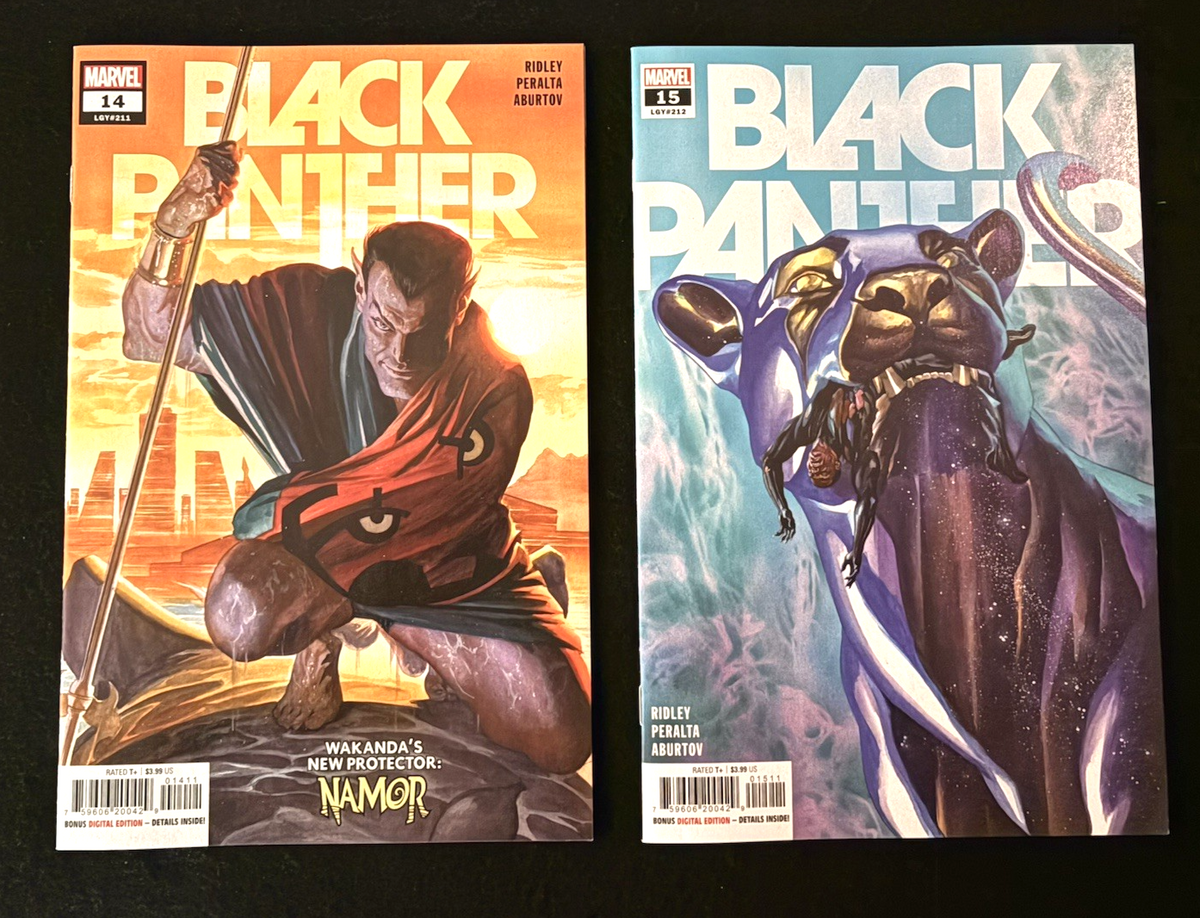 Black Panther #1-15 (2022-23) Complete Set Marvel Comics