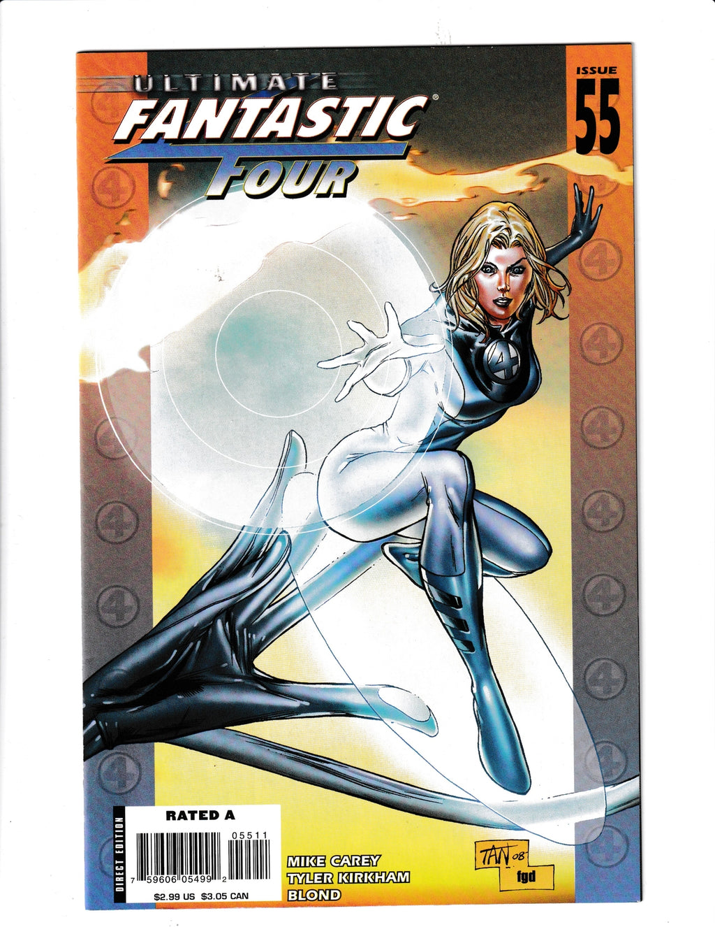 Ultimate Fantastic Four #55 (2008) Higher Grade Marvel Comics
