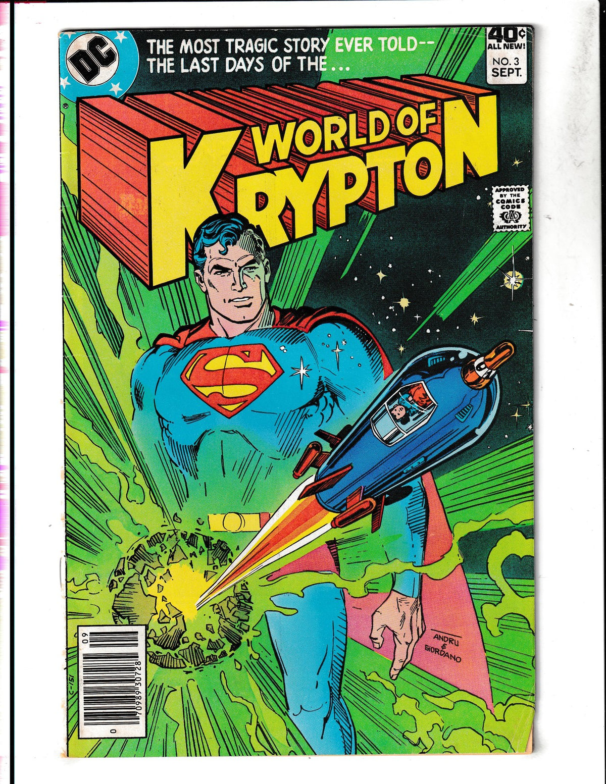 World of Krypton #3 (1979) Number 3 of 3 DC Comics