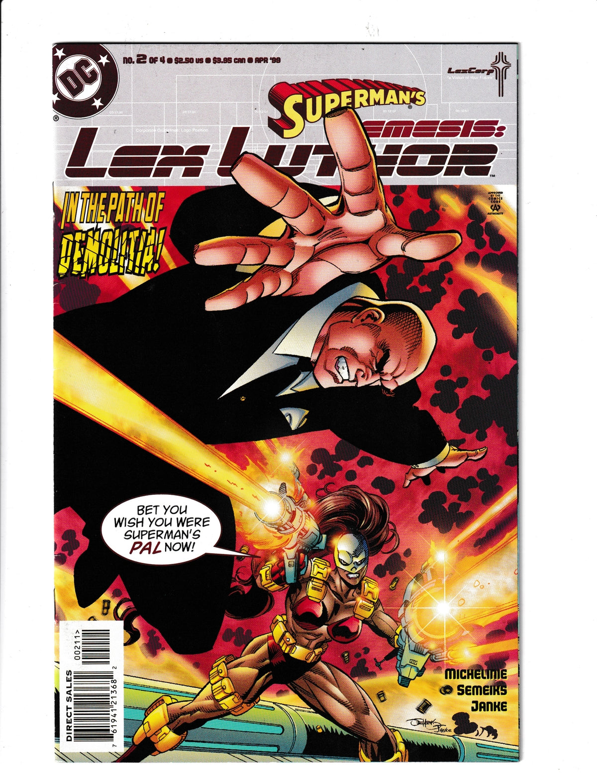 Superman's Nemesis: Lex Luthor #2 (1999) DC Comics