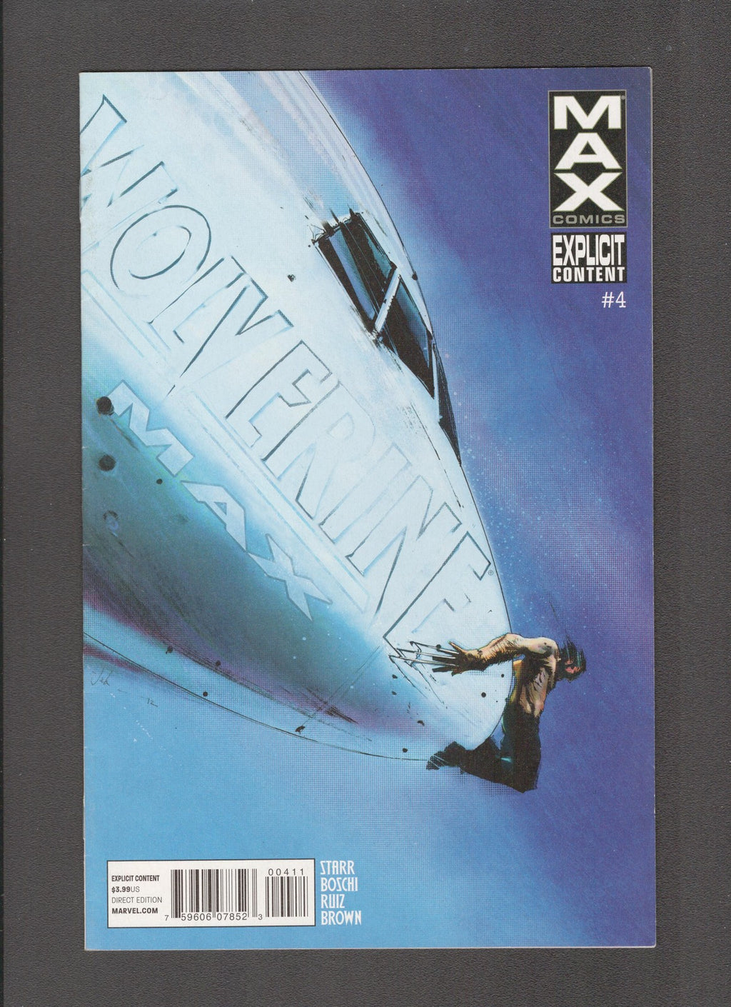 Wolverine MAX #4 (2013) Felix Ruiz Max Comics