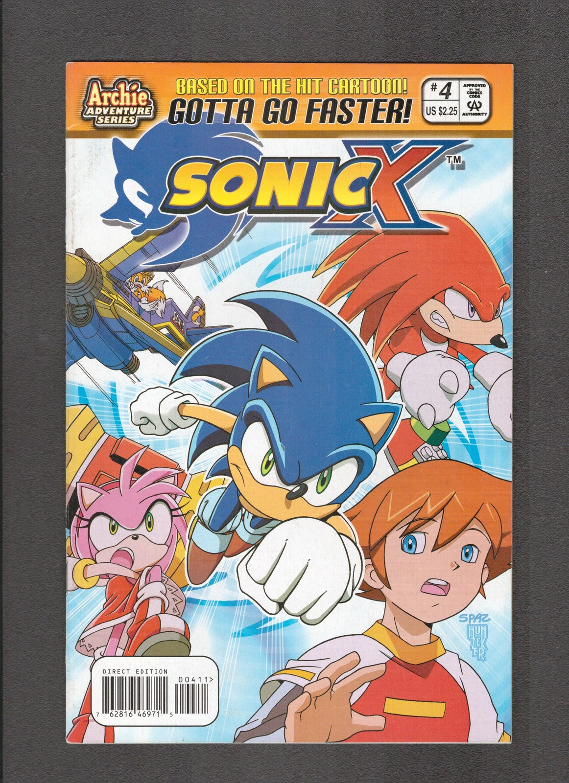 Sonic X #4 (2005) Patrick Spaziante Archie Comics