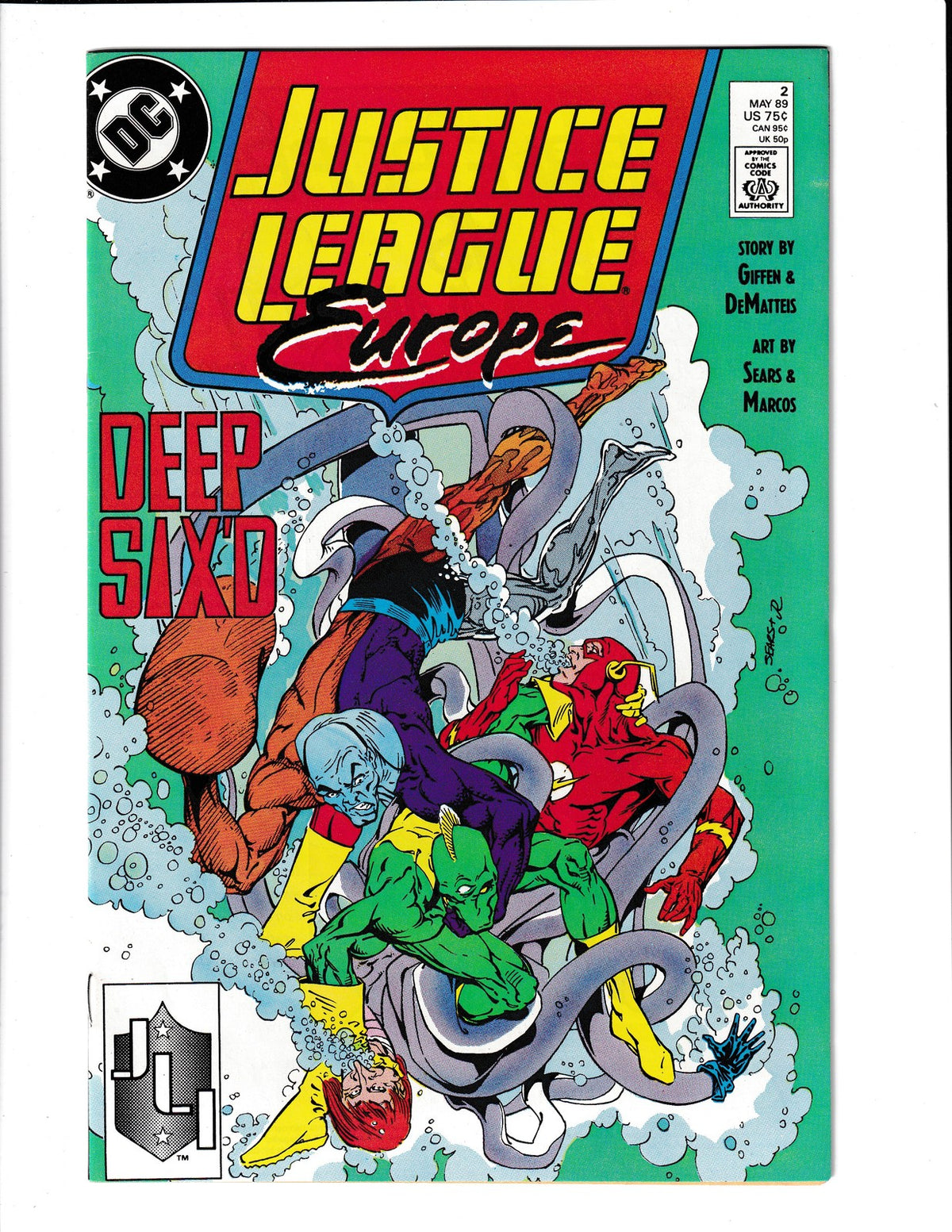 Justice League Europe #2 (1989) DC Comics