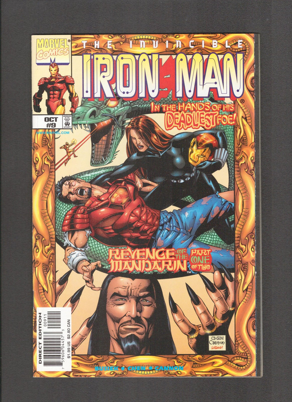 Iron Man #9 (1998) 1st App of Winter Guard Marvel Comics