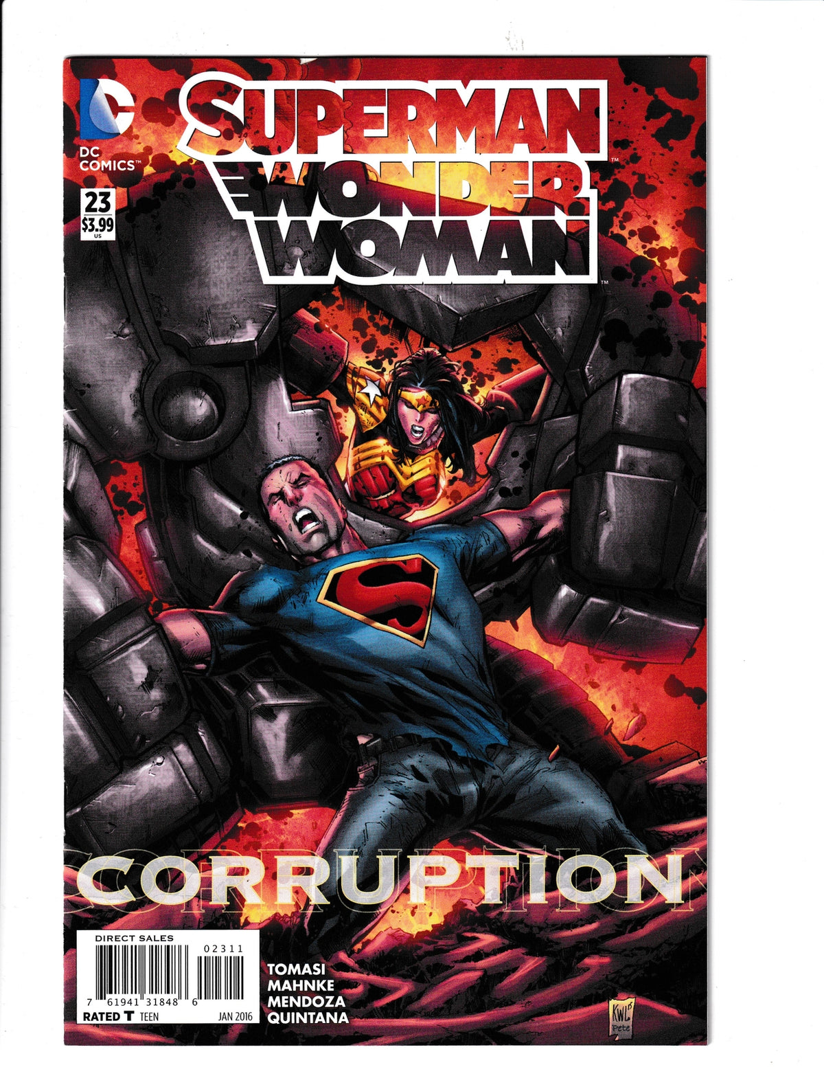 Superman/Wonder Woman #23 (2016) DC Comics