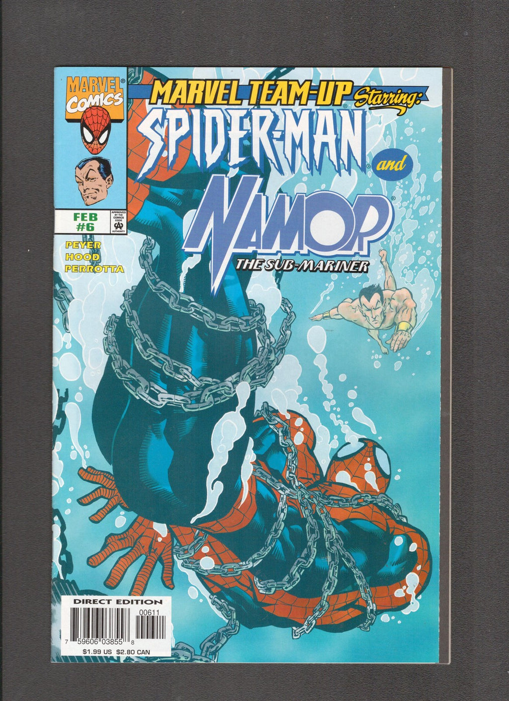 Marvel Team-Up #6 (1998) Spider-Man and Namor Marvel Comics
