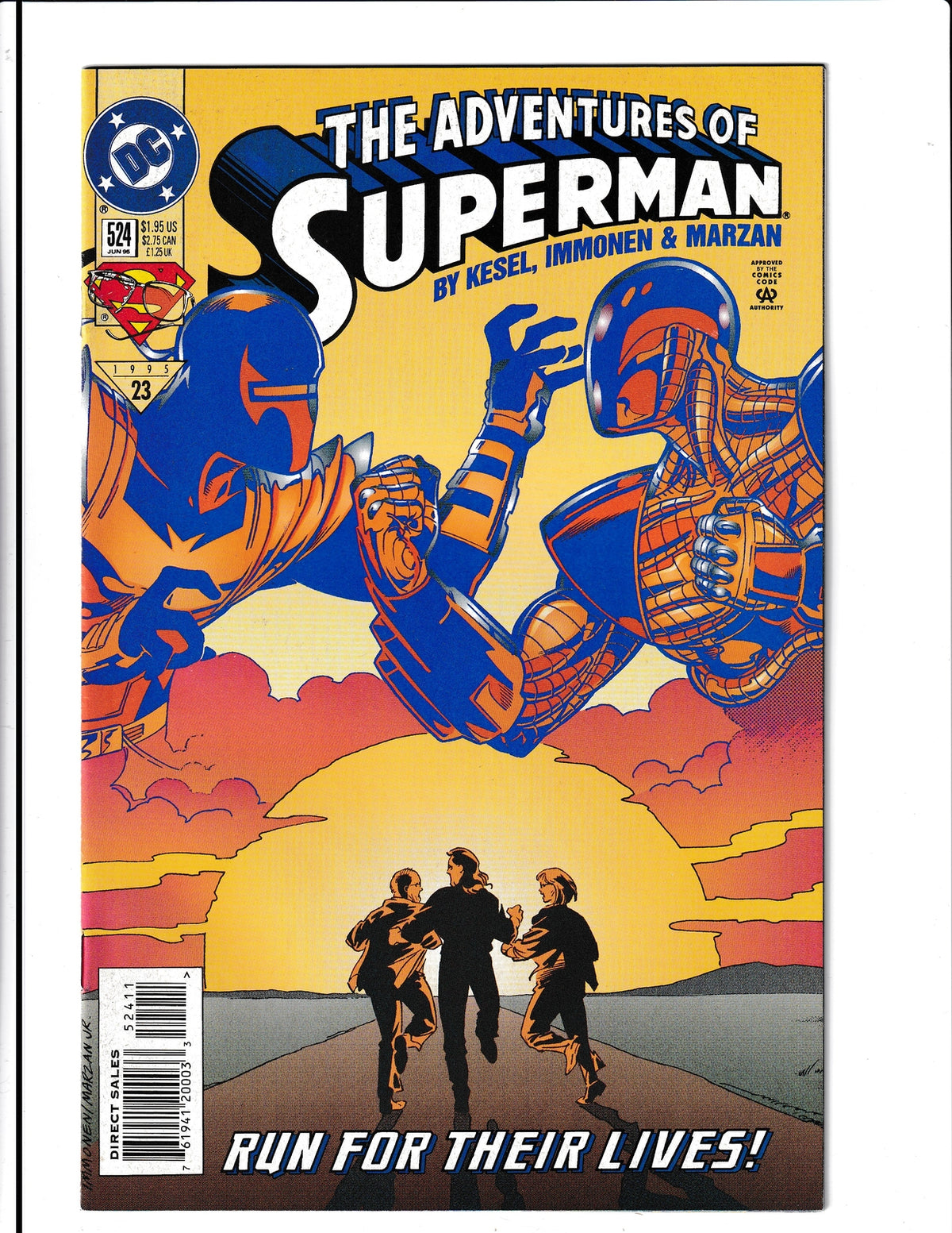 Adventures of Superman #524 (1995) DC Comics