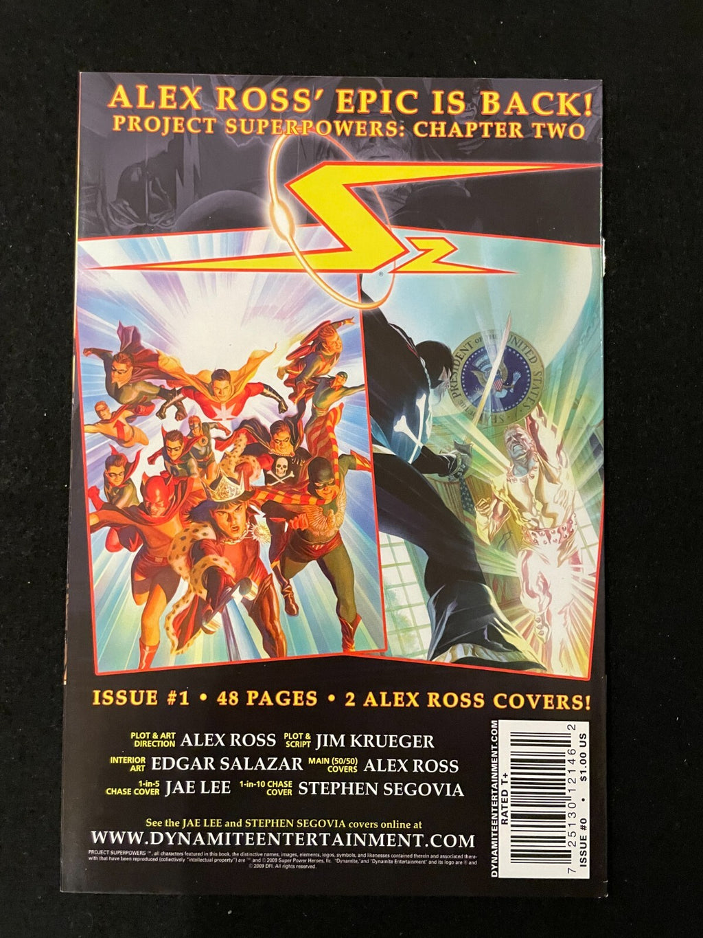 Project Superpowers: Chapter 2 - Complete Set of 13 #0-12 (2009) Dynamite Comics
