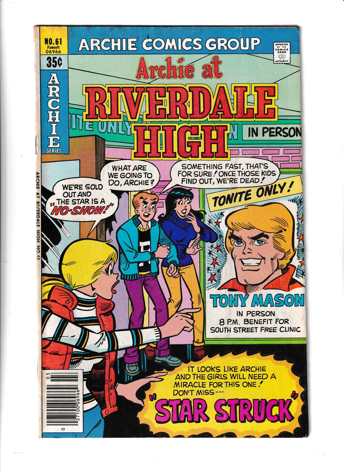 Archie at Riverdale High #61 (1979) Archie Comics SKU:396