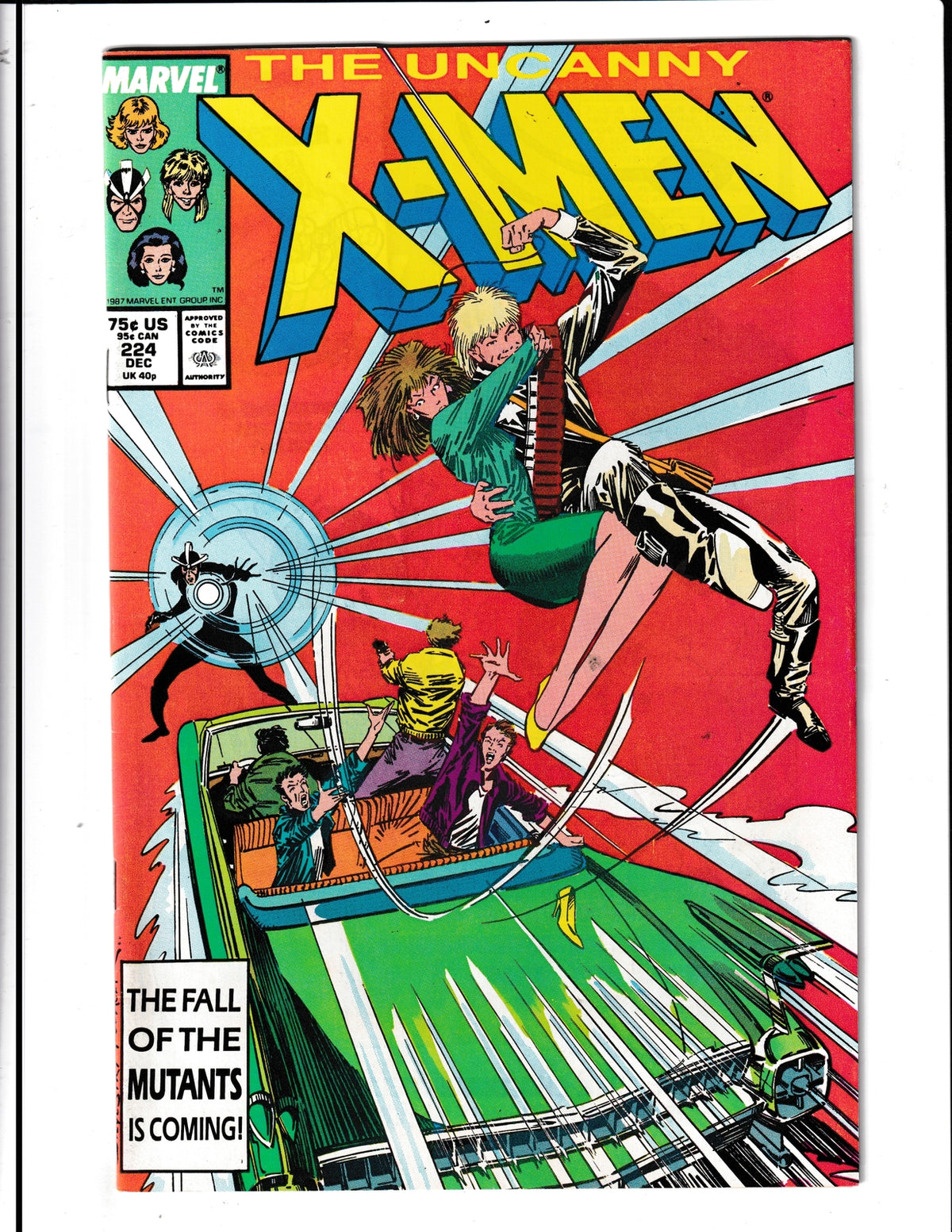 Uncanny X-Men #224 (1987) Marvel Comics