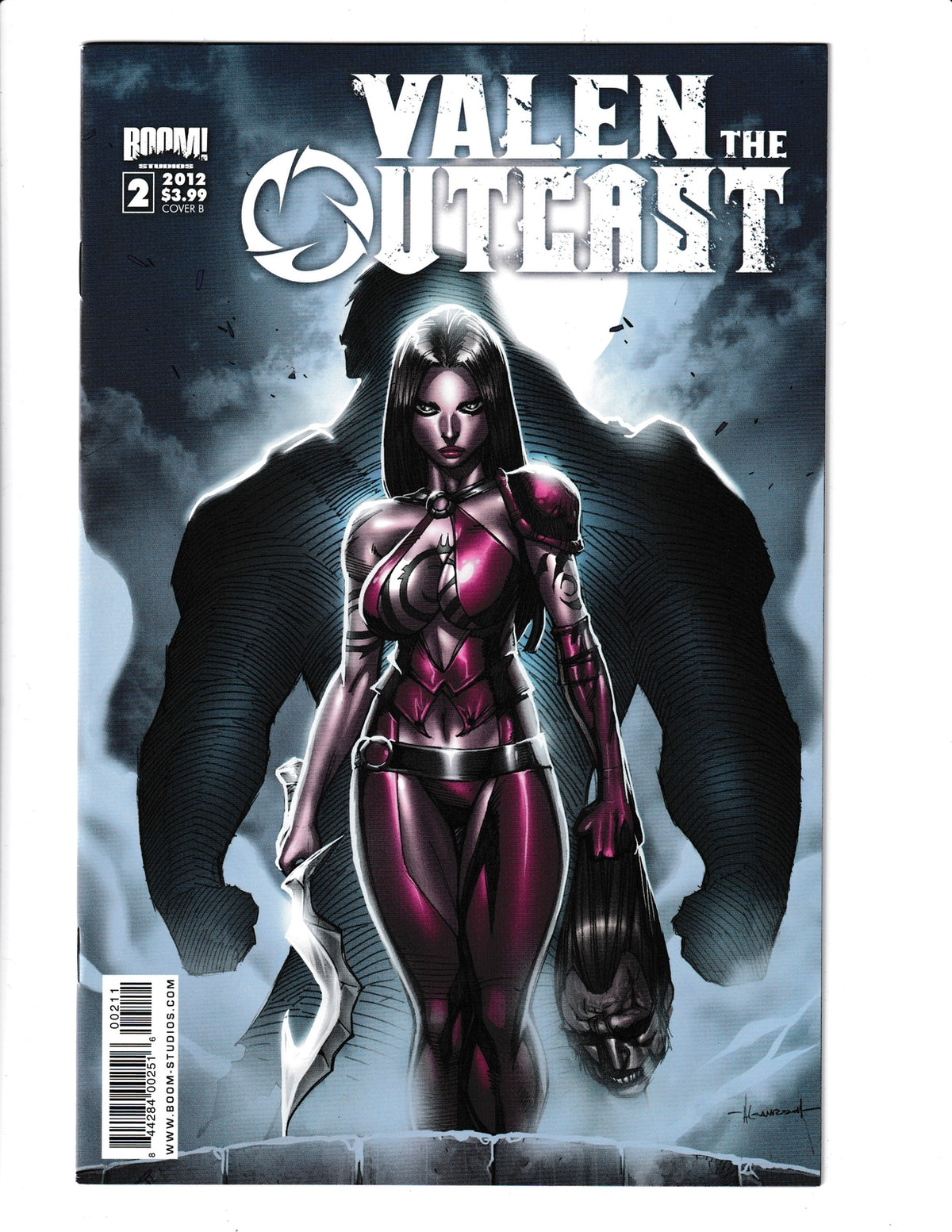 Valen and the Outcast #2B (2012) Ale Garza?Cover BOOM! Comics