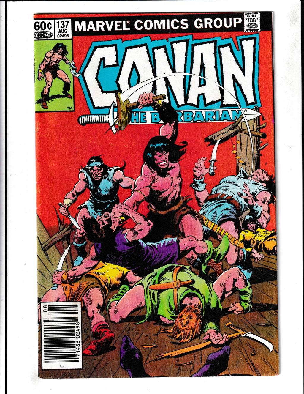 Conan the Barbarian #137 (1982) Marvel Comics SKU:1434