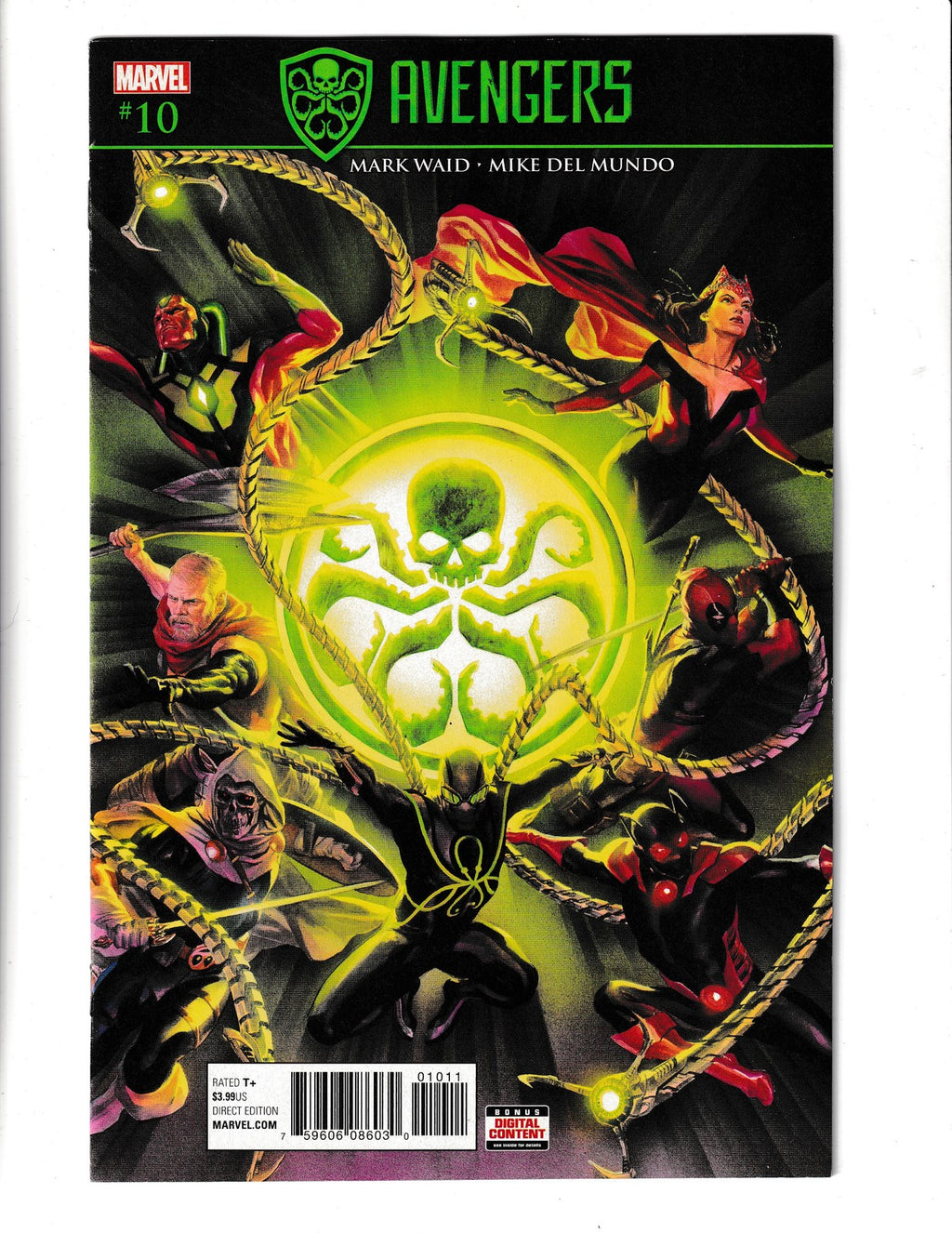 Avengers #10 (2017) Alex Ross - Secret Empire Marvel Comics