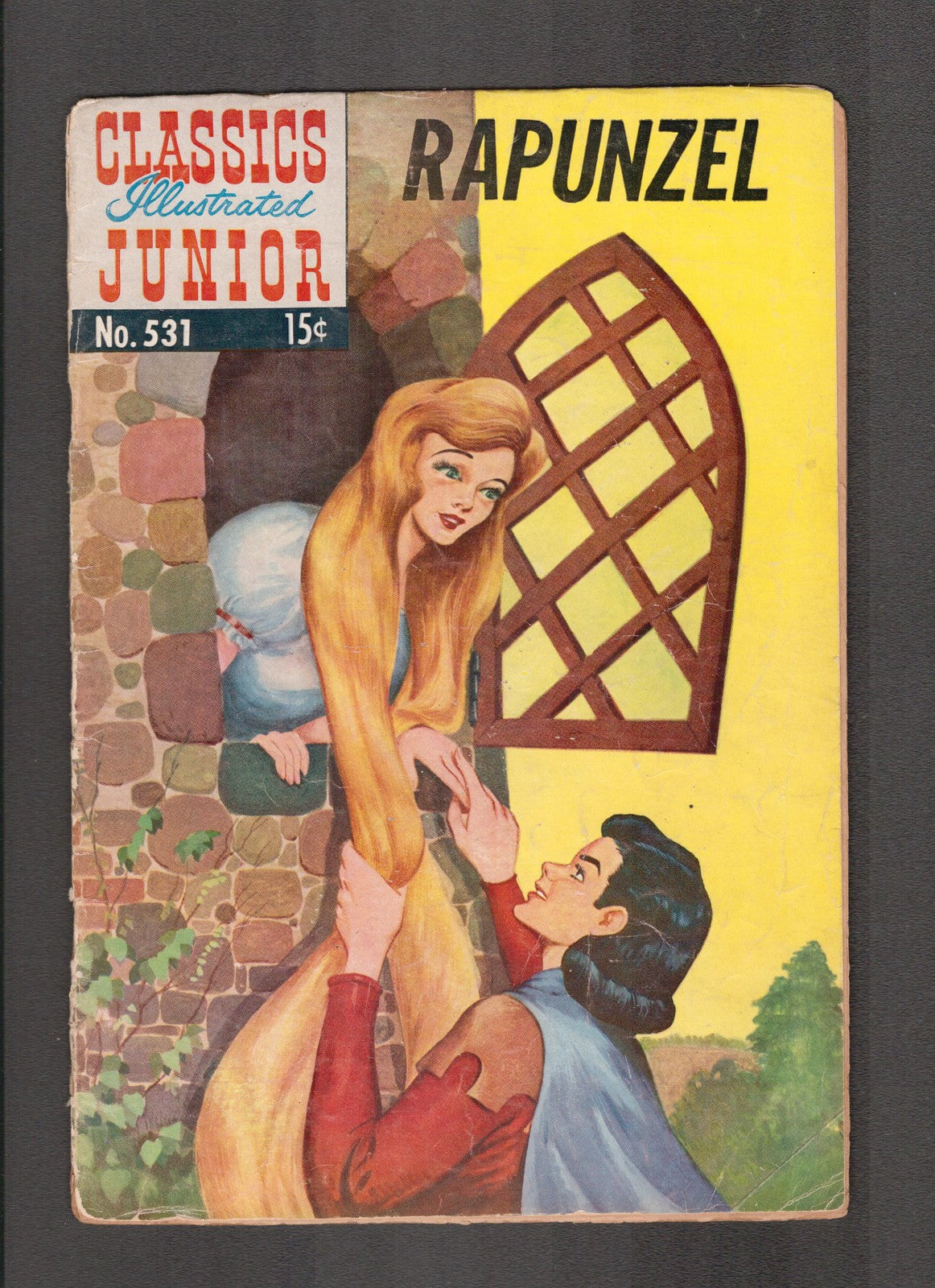 Classics Illustrated Junior #531 (1956) Rapunzel Gliberton Comics