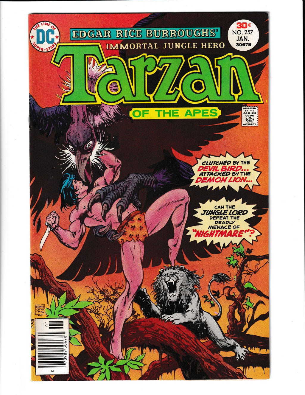Tarzan #257 (1977) DC Comics