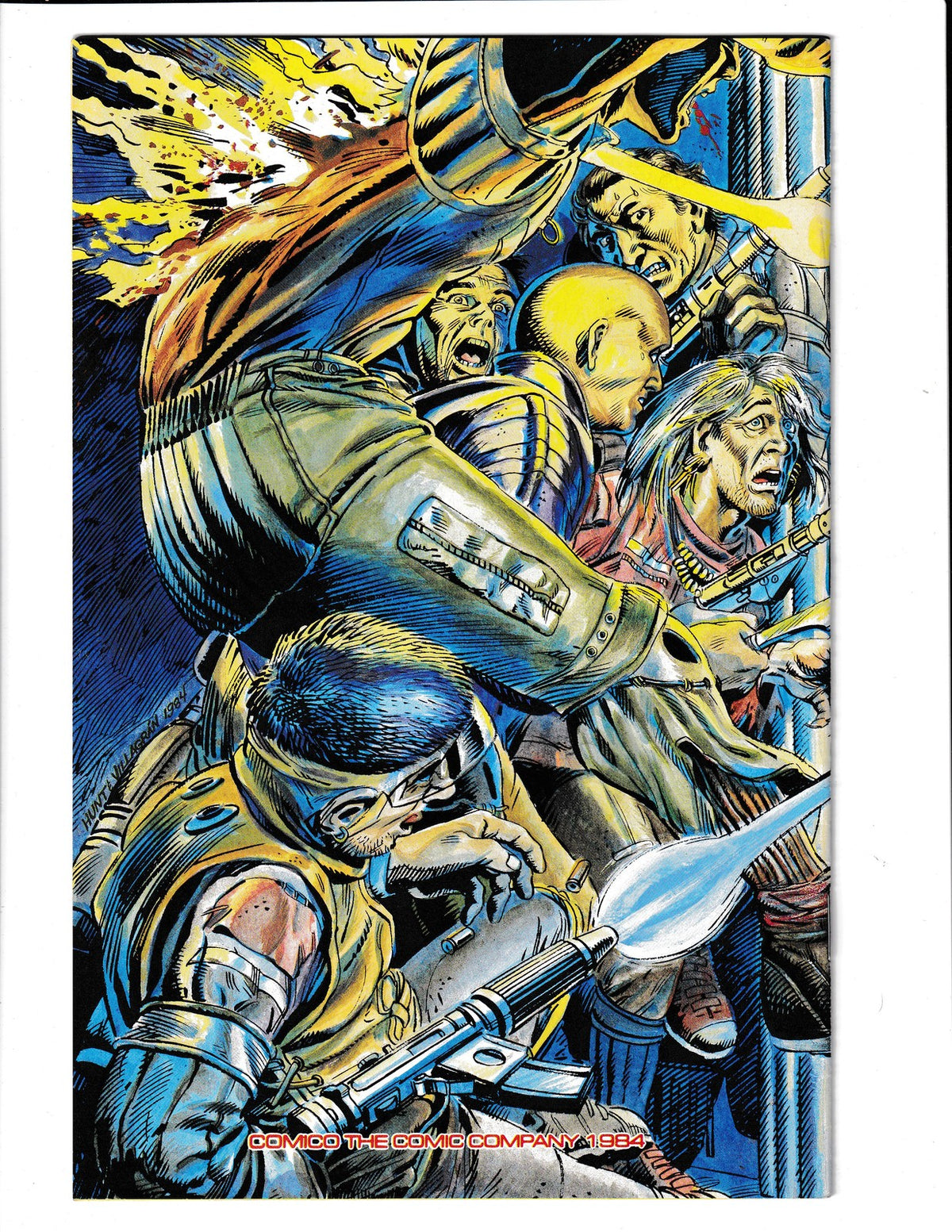 Evangeline #1 (1983) Part 1 of 2 Comico Comics
