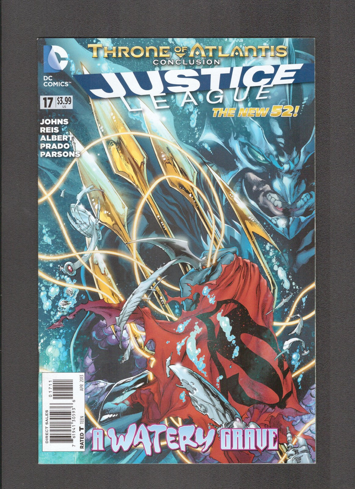 Justice League #17 (2013) Ivan Reiss Cover DC Comics
