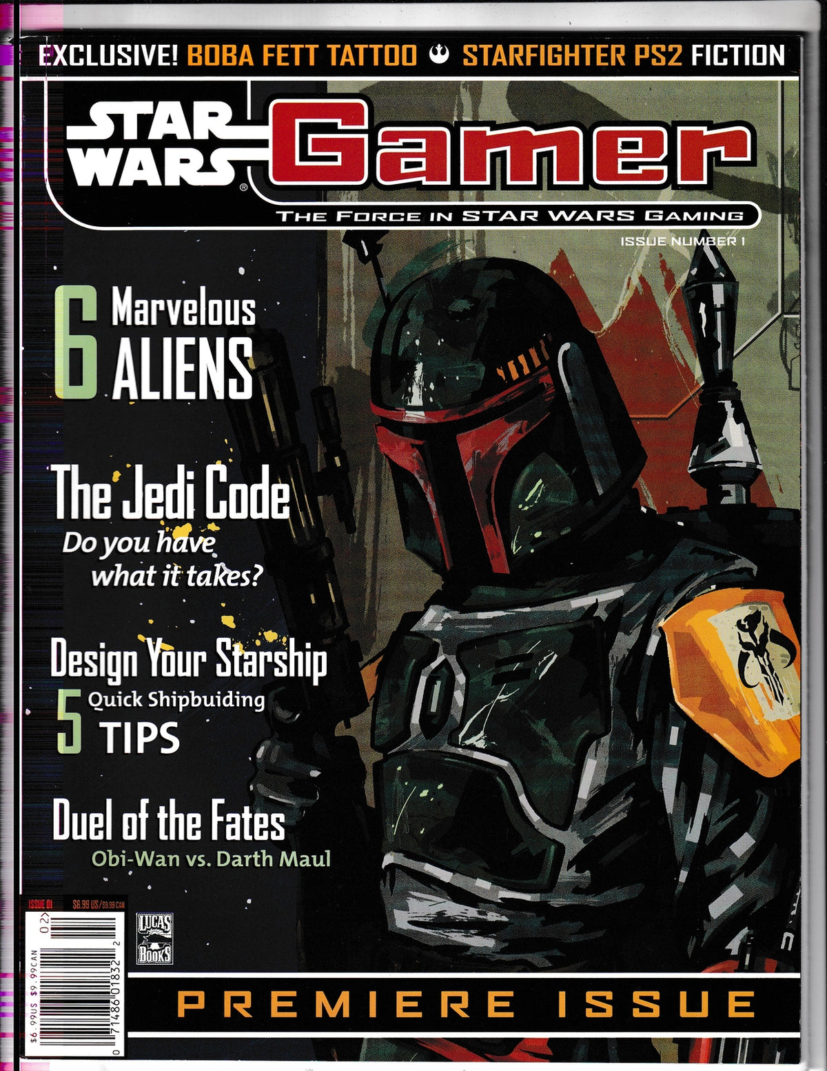 Star Wars Gamer #1 (2000) Boba Fett Lucas Books Comics