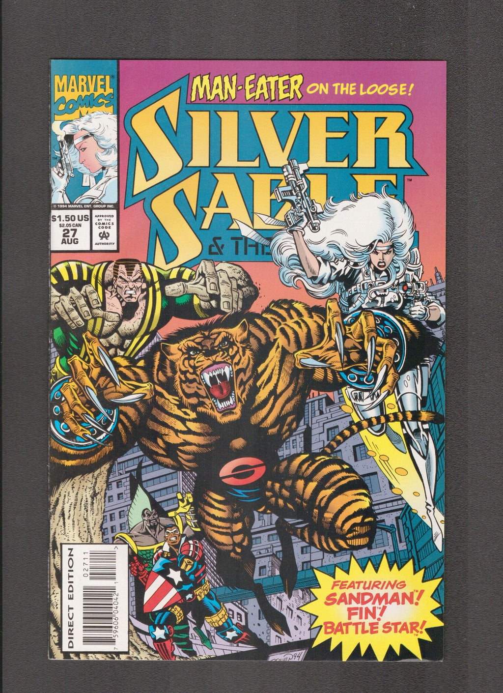 Silver Sable & The Wild Pack #27 (1994) Marvel Comics