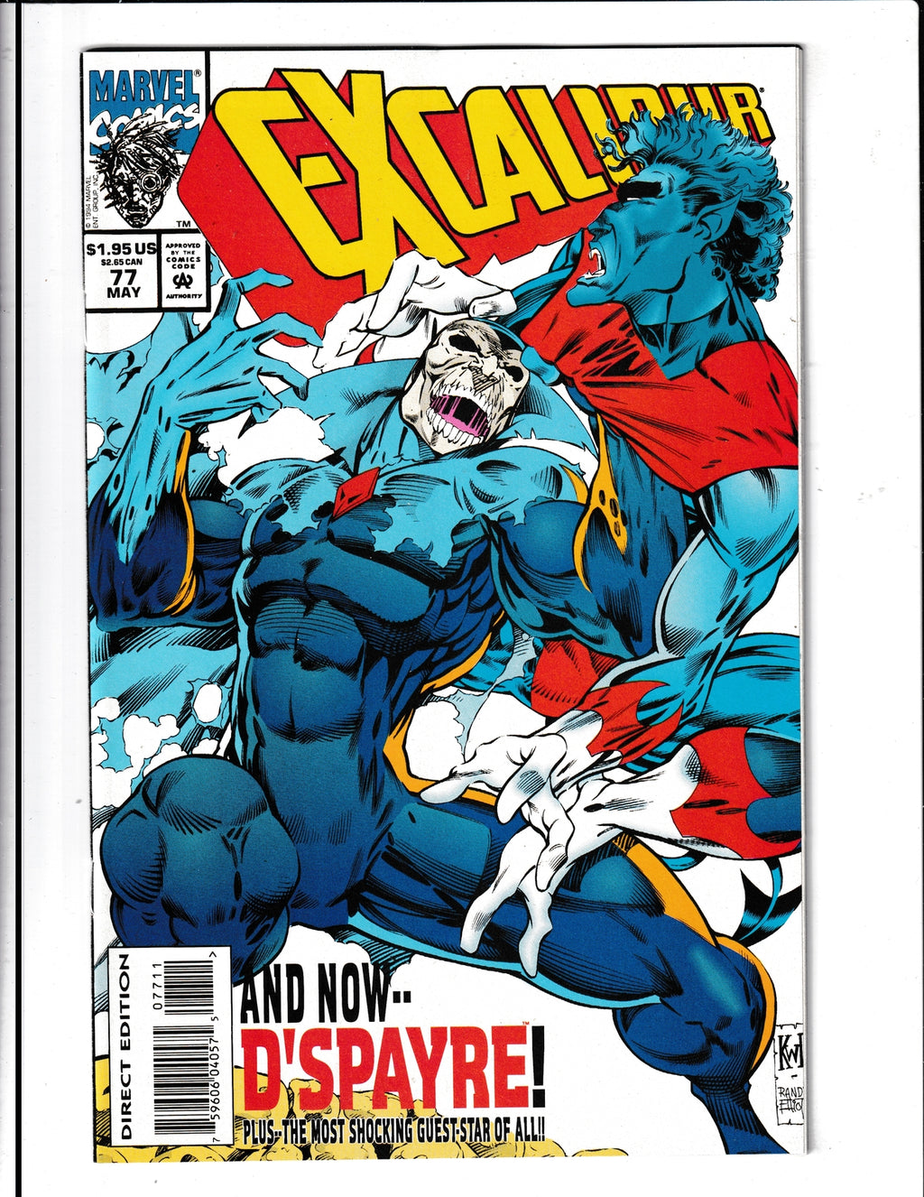 Excalibur #77 (1994) HIGH GRADE Marvel Comics