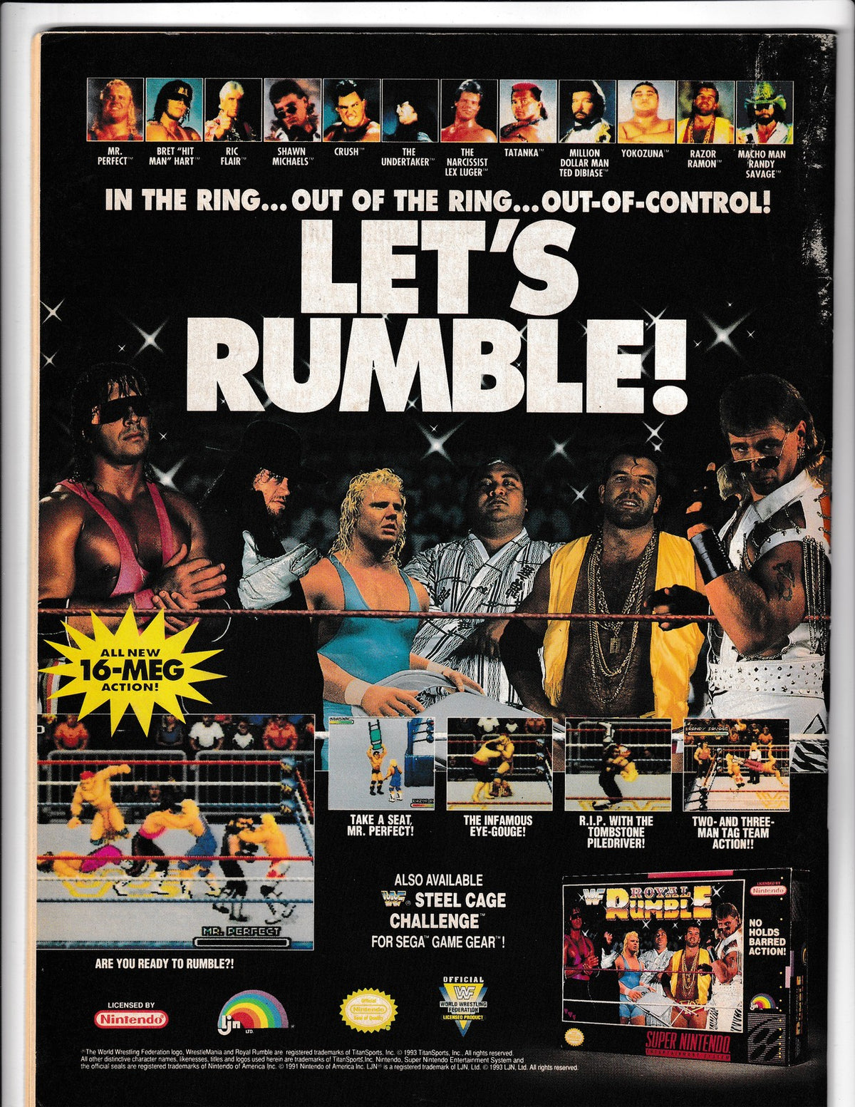 Inside Wrestling #September (1993) Razor Ramon  Comics
