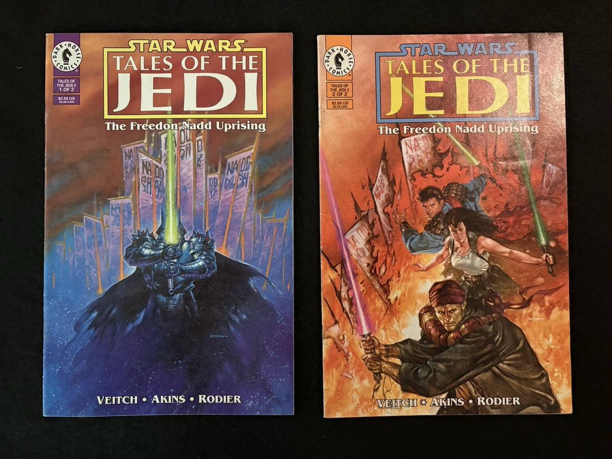 Star Wars: Tales of the Jedi - Freedom Nadd Uprising  Set #1-2 (1994) Dark Horse