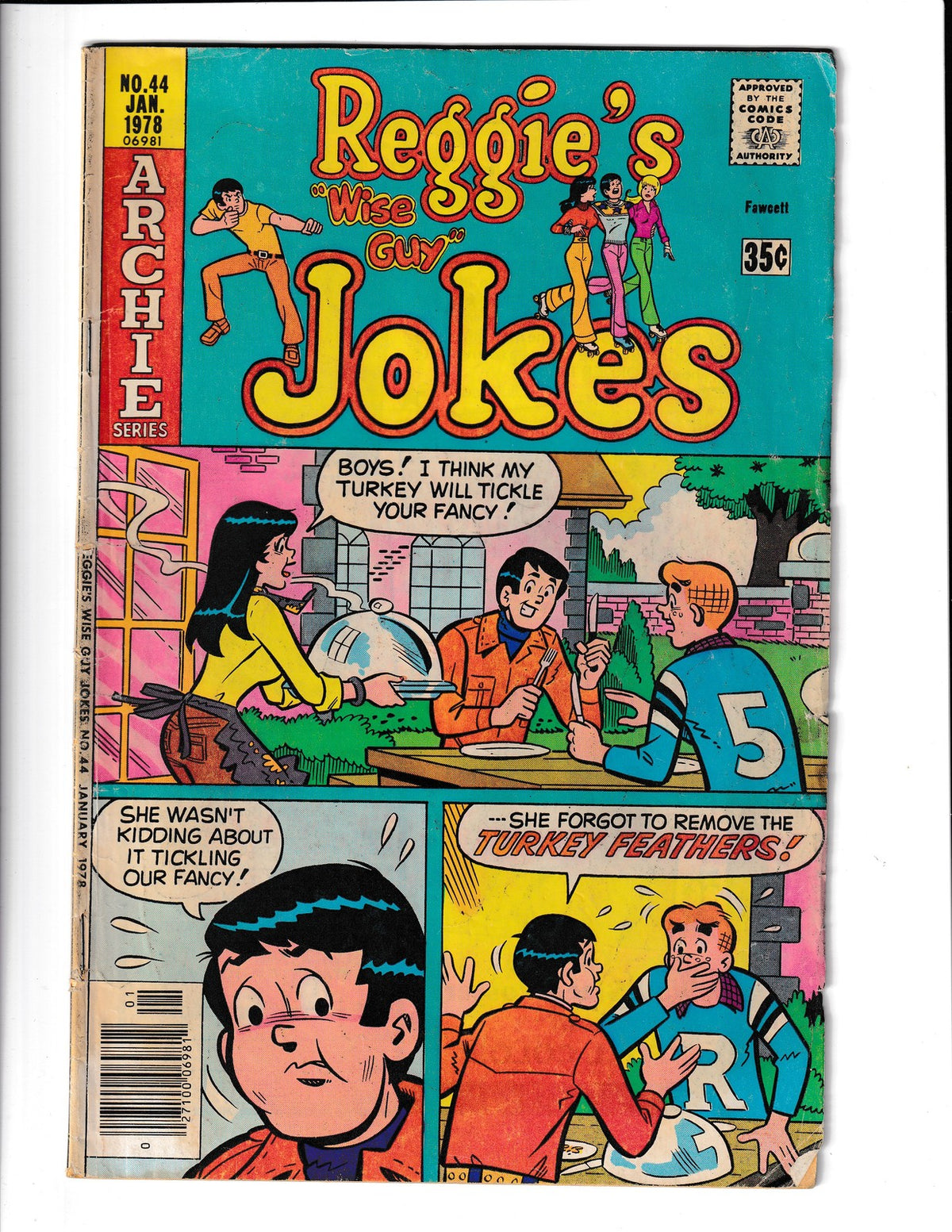 Reggie's Wise-Guy Jokes #44 (1978) Archie Comics