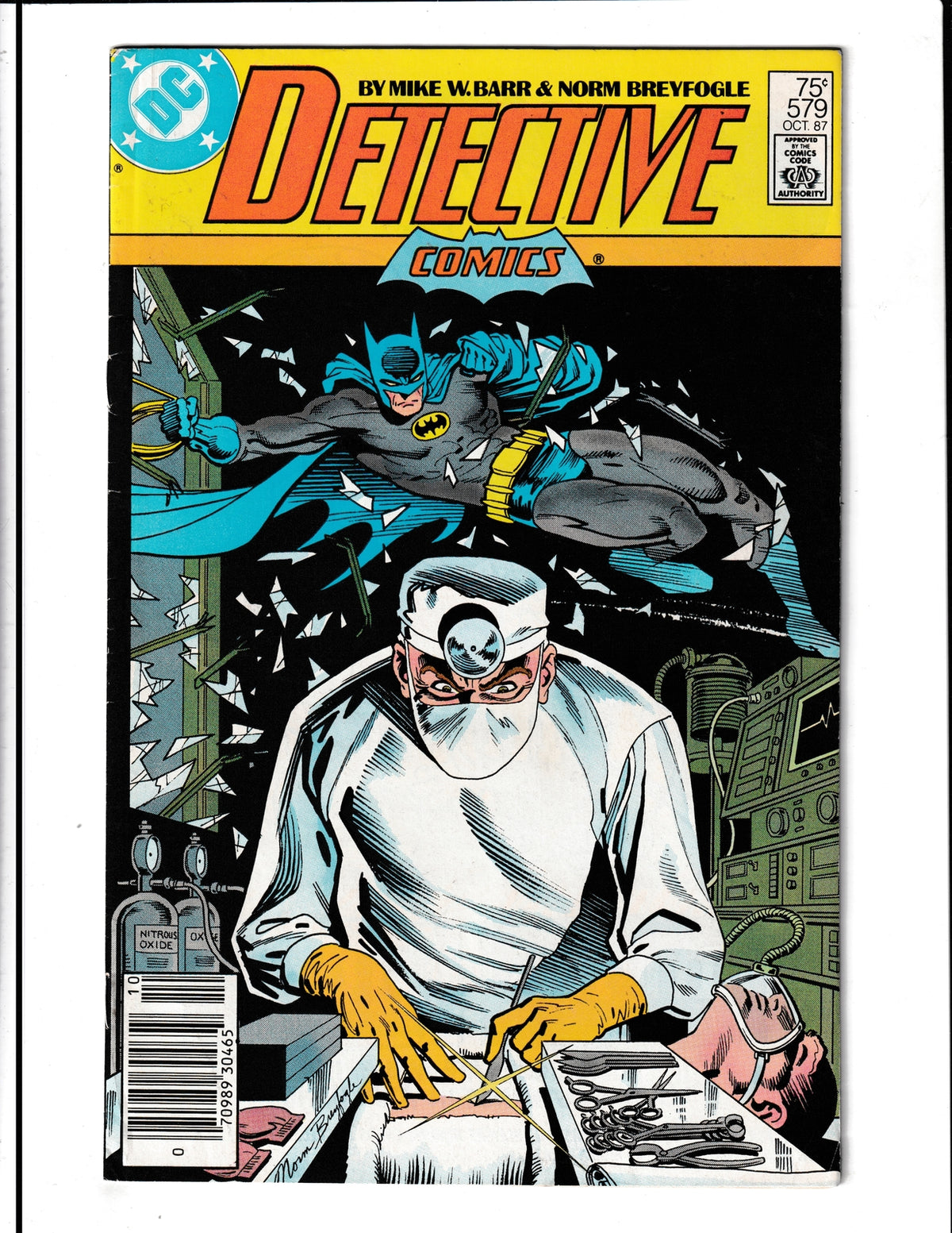 Detective Comics #579 (1987) Crime Doctor DC Comics