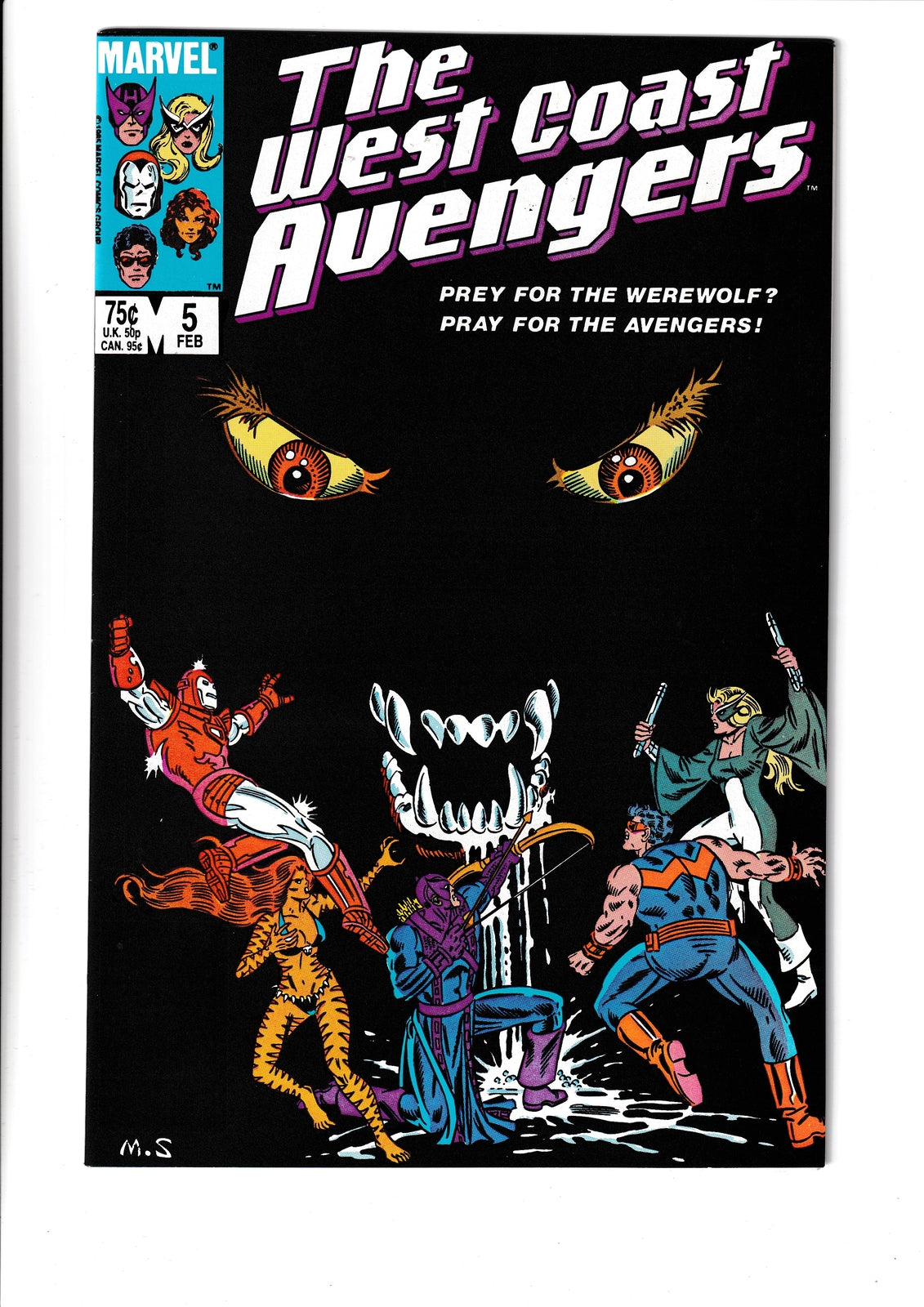 West Coast Avengers #5 (1986) Marvel Comics SKU:174