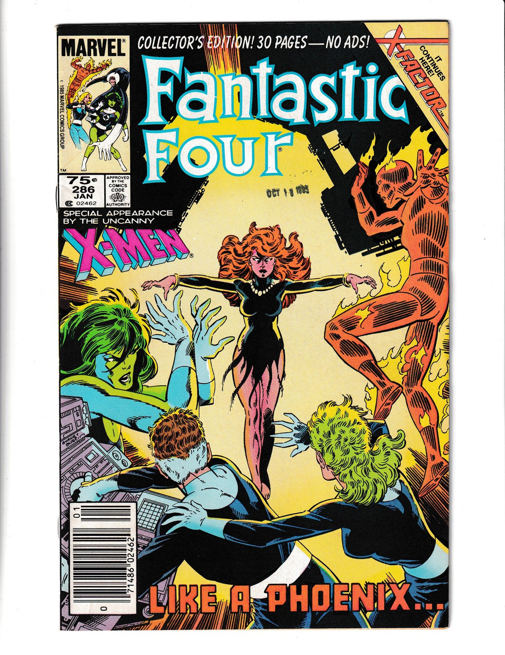Fantastic Four #286 (1986) Marvel Comics SKU:2341