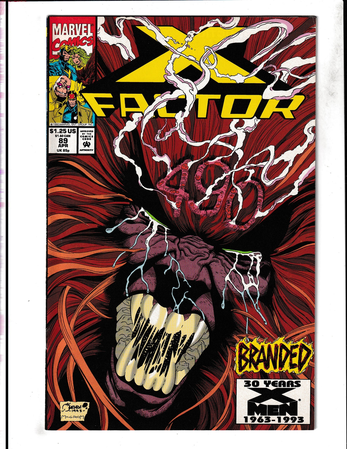 X-Factor #89 (1993) Higher Grade Marvel Comics