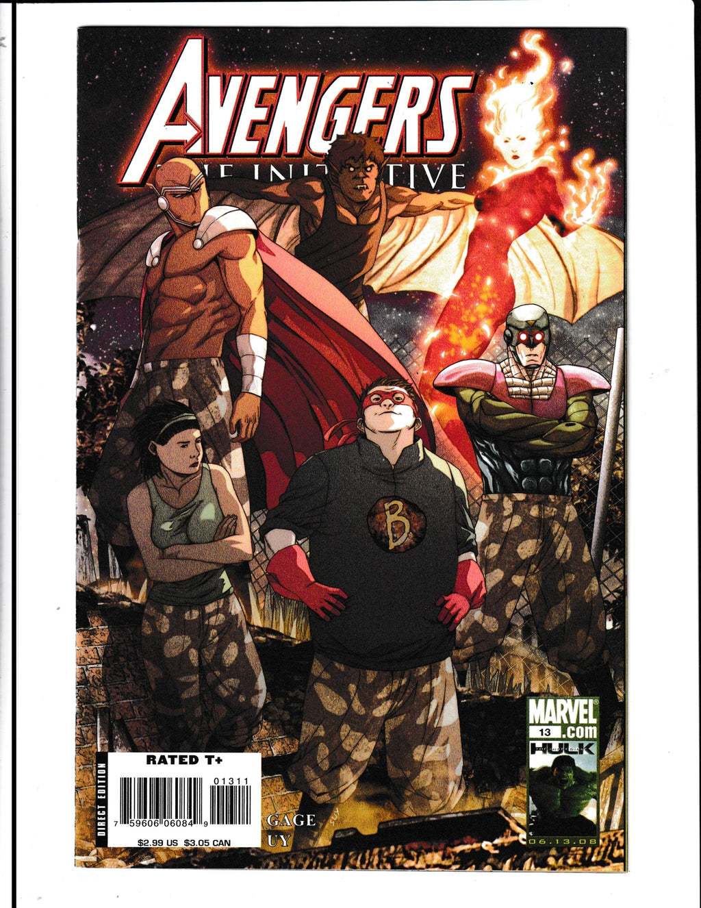 Avengers: The Intiative #13 (2008) Marvel Comics