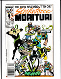 Strikeforce: Morituri #5 (1987) Marvel Comics
