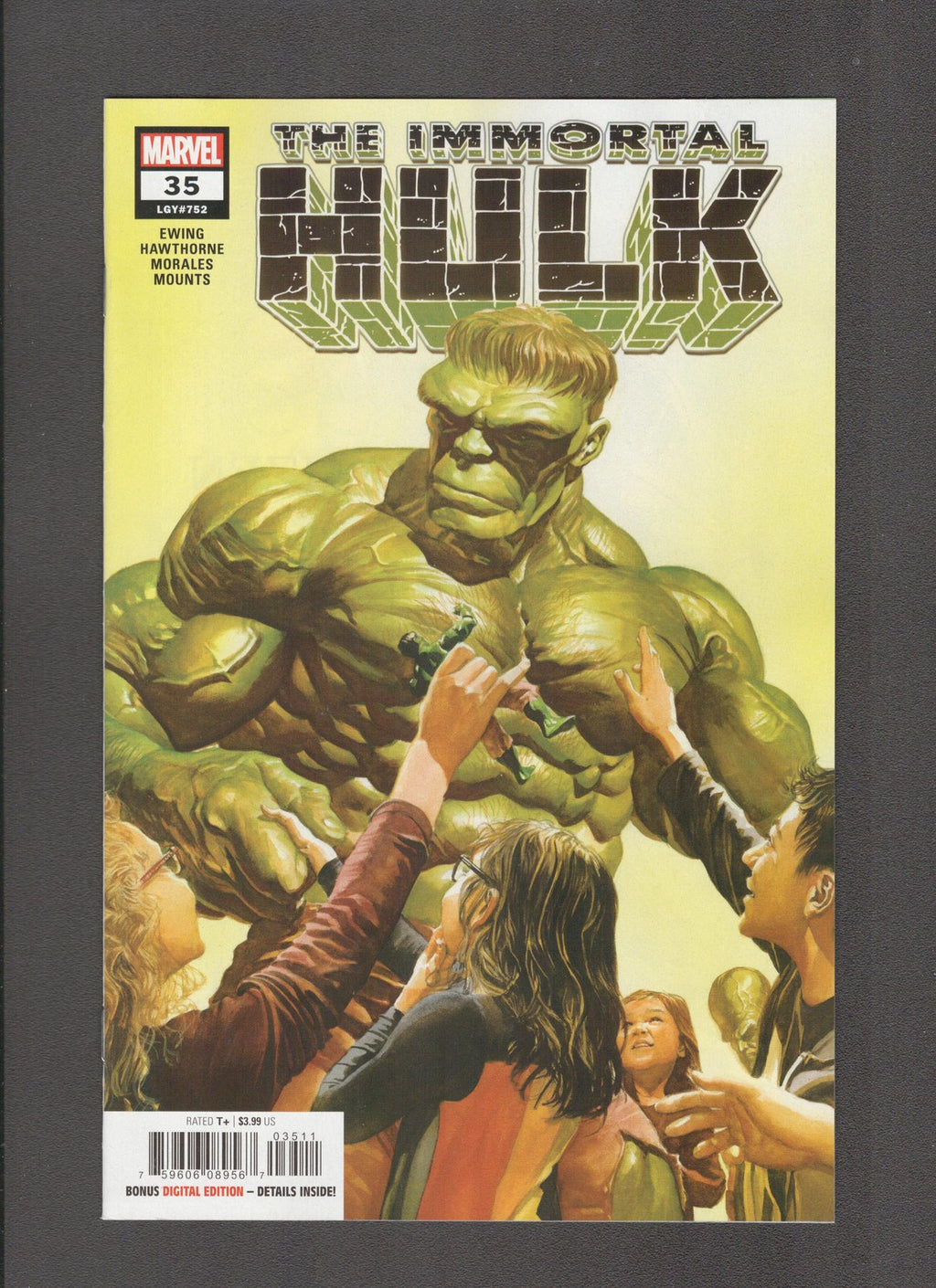 Immortal Hulk #35 (2020) Alex Ross Marvel Comics