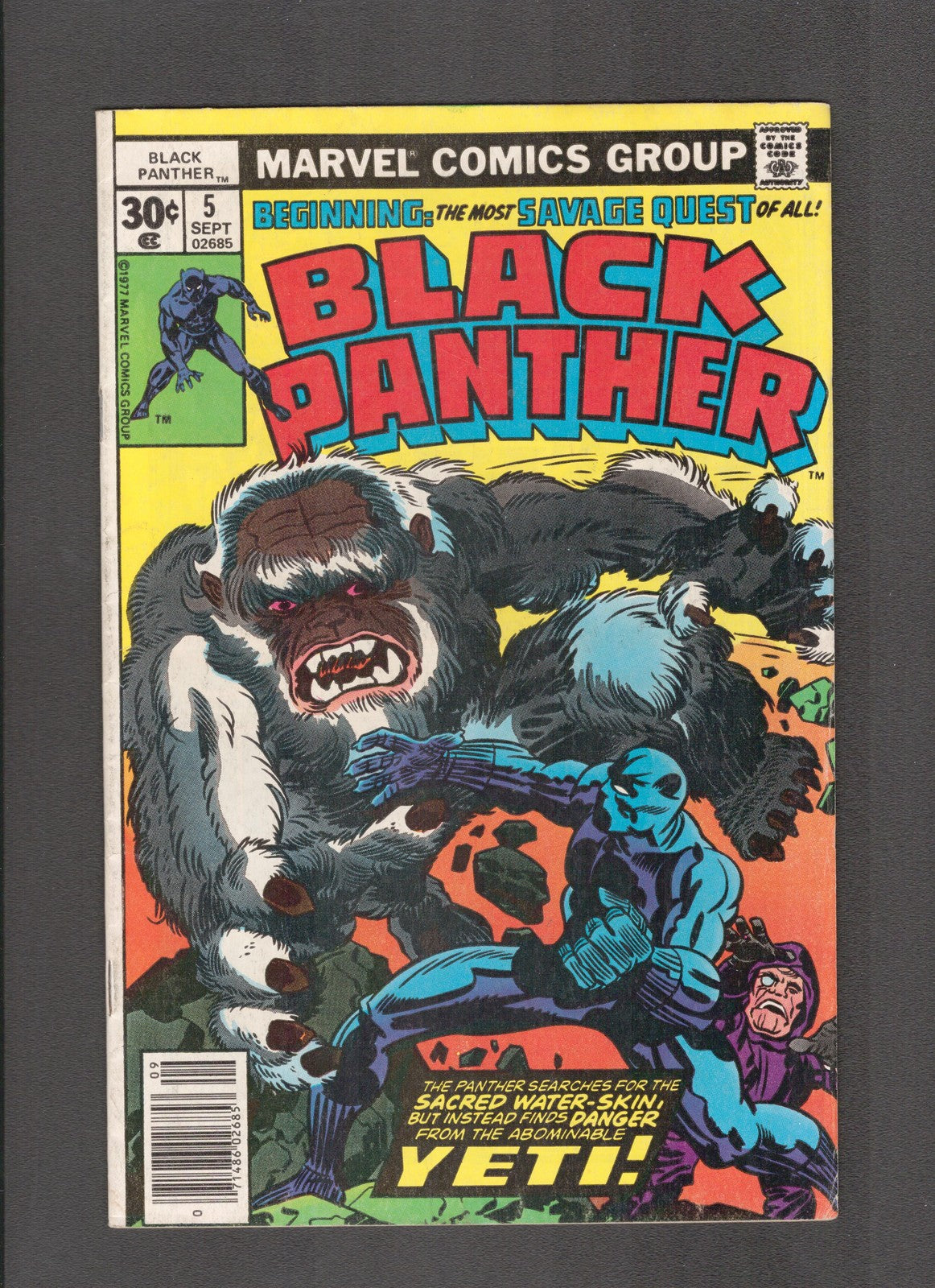 Black Panther #5 (1977) Jack Kirby, Archie Goodwin Marvel Comics