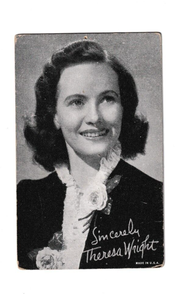 Arcade Cards 1940's - Celebrities - Theresa Wright