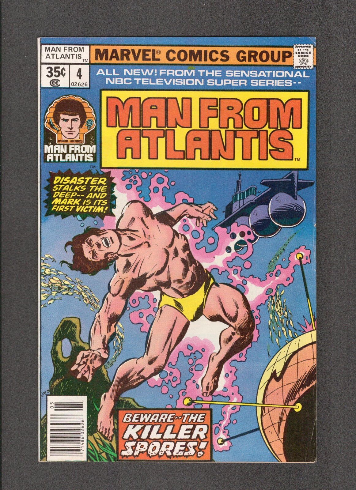 Man from Atlantis #4 (1978) Archie Goodwin - Bill Mantlo Marvel Comics