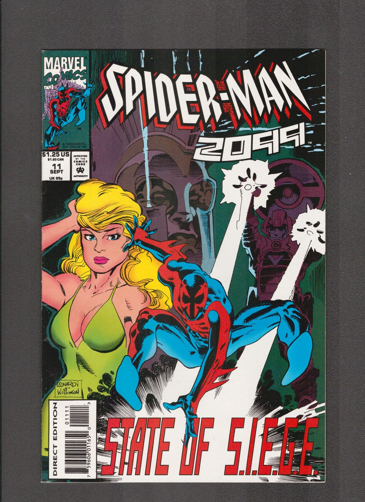 Spider-Man 2099 #11 (1993) Rick Leonardi Marvel Comics