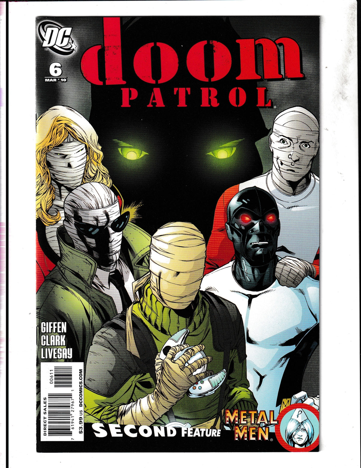 Doom Patrol #6 (2010) DC Comics